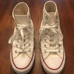 White high top converse
